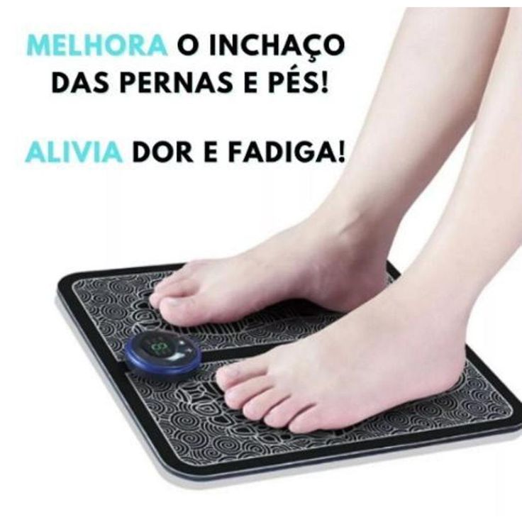 Massageador elétrico Pro Ems, Tapete para os Pés